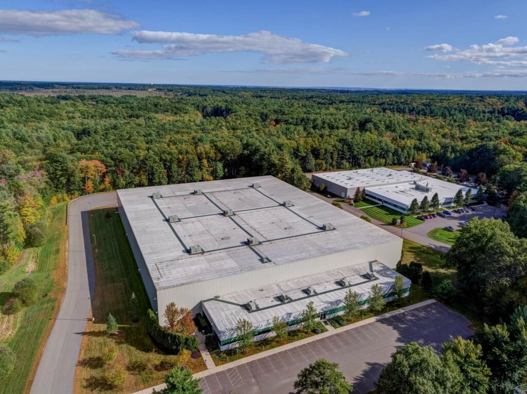 United Parcel Service signed a full-building lease for this 100,750-square-foot warehouse facility located at 8 Marin Way in Stratham, New Hampshire.