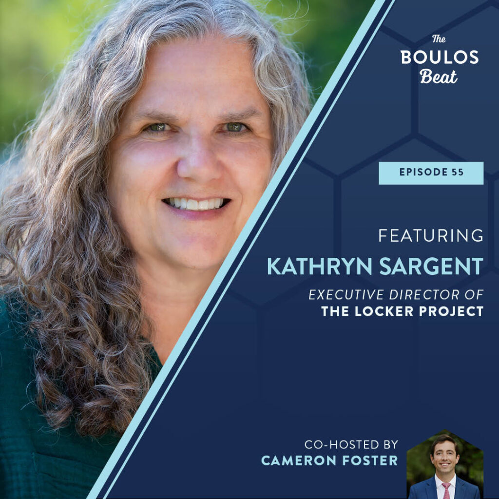 Episode 55: Kathryn Sargent, Executive Director of the Locker Project, on the need in Maine to provide food to children and families who are food insecure